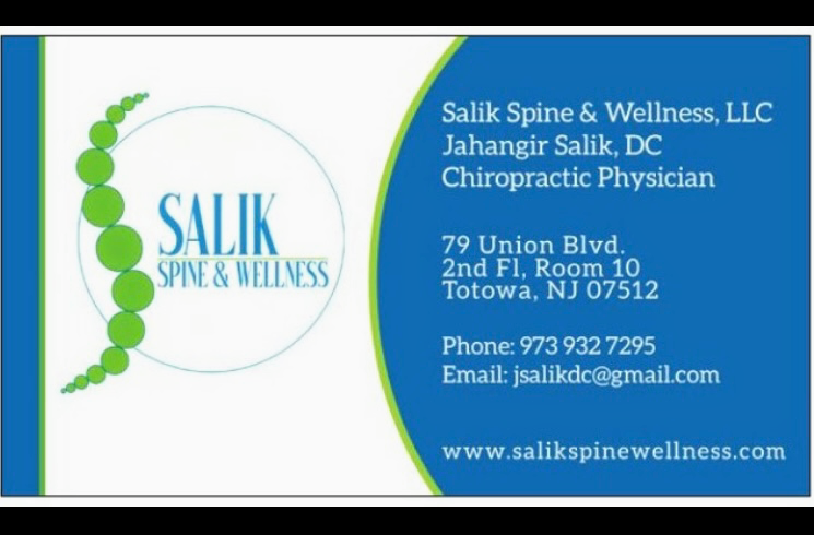 Salik Spine and Wellness LLC | 79 Union Blvd 2nd Floor, Totowa, NJ 07512 | Phone: (973) 932-7295