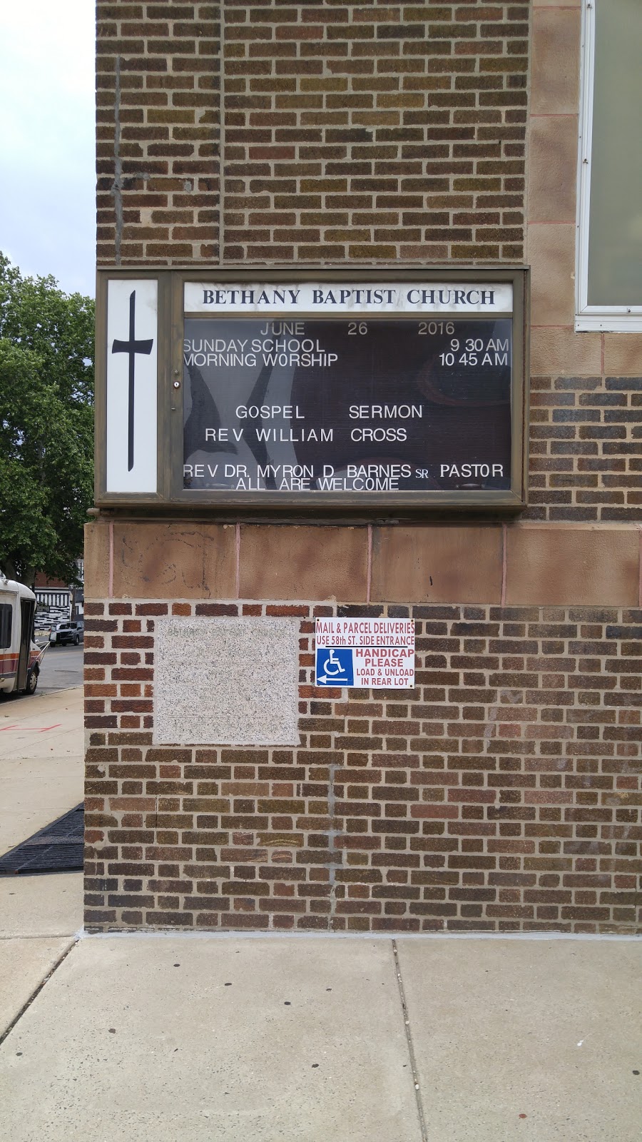 Bethany Baptist Church | 5747 Warrington Ave, Philadelphia, PA 19143 | Phone: (215) 726-0250