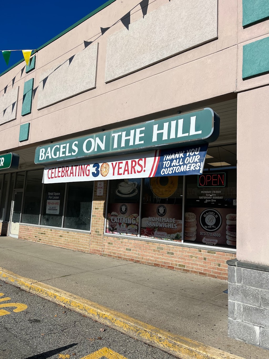 Bagels On the Hill | 175 Lakeside Blvd, Landing, NJ 07850 | Phone: (973) 770-4800