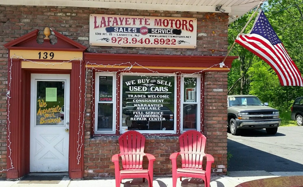 Lafayette Motors | 139 NJ-15, Lafayette, NJ 07848 | Phone: (973) 940-8922