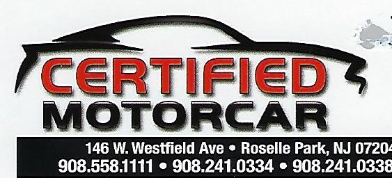 Certified Motorcar LLC | 146 Westfield Ave W, Roselle Park, NJ 07204 | Phone: (908) 241-0334