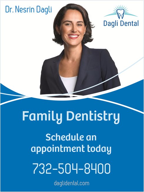 Dagli Dental LLC - Nesrin Esen Dagli, DMD | 1626 US-130, North Brunswick Township, NJ 08902 | Phone: (732) 504-8400