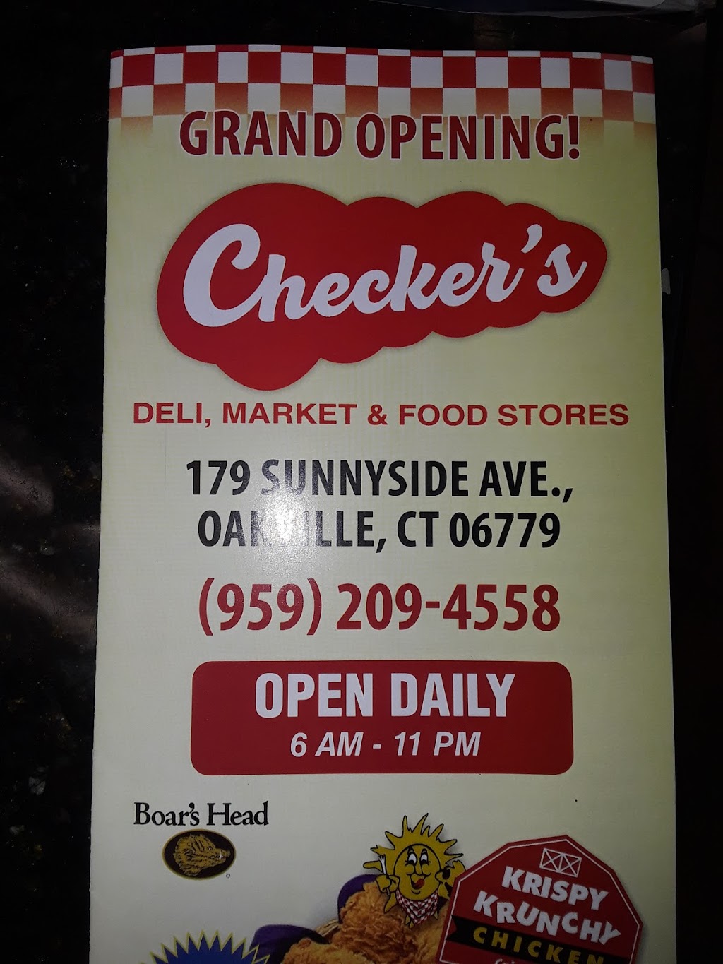 Checkers - Krispy Krunchy Chicken - Oakville | 179 Sunnyside Ave, Oakville, CT 06779 | Phone: (959) 209-4558