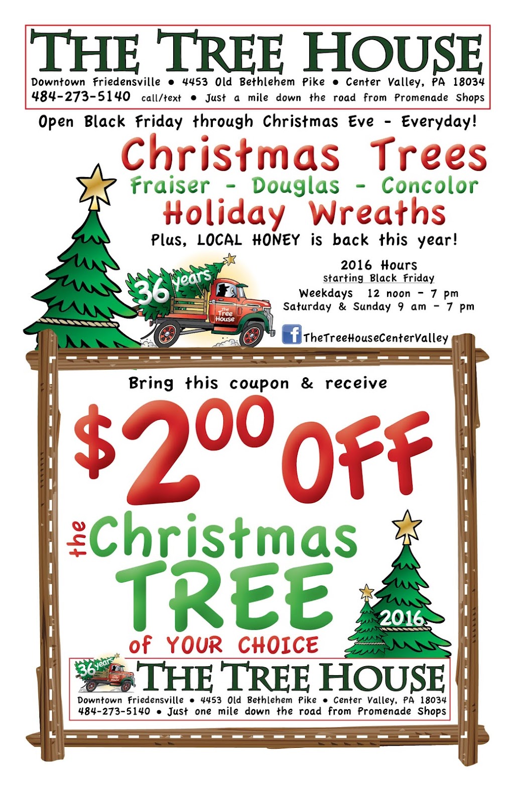 The Tree House | 4453 Old Bethlehem Pike, Center Valley, PA 18034 | Phone: (484) 782-8689