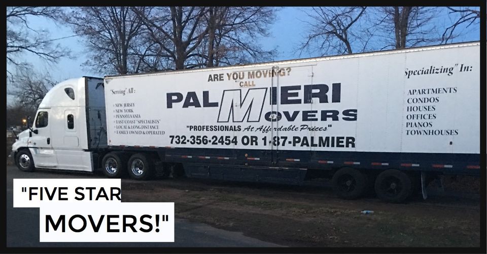 Palmieri Movers | 240 N Randolphville Rd, Piscataway, NJ 08854 | Phone: (732) 356-2454