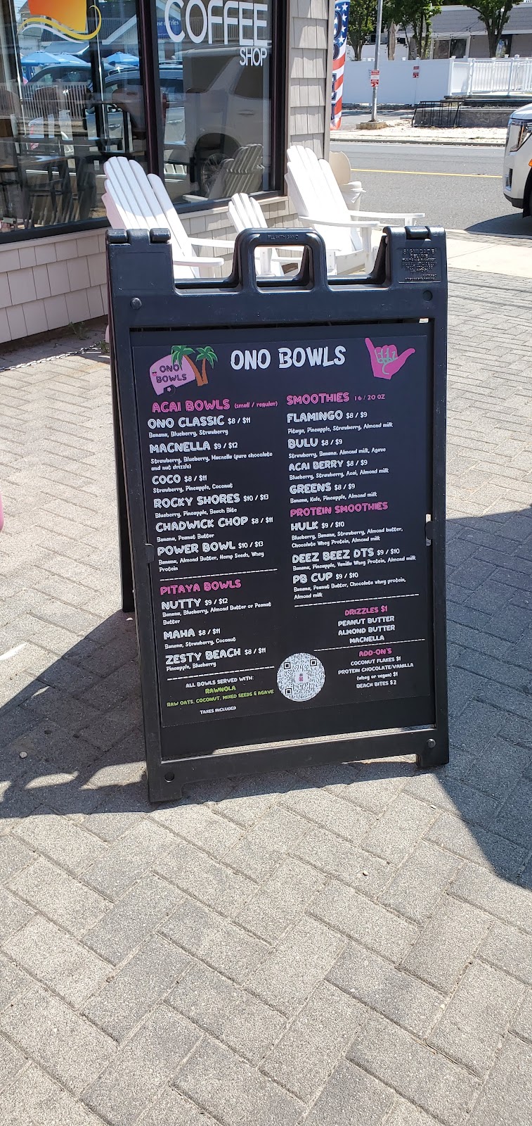 Ono Bowls Food Truck | Pops Coffee Shop, Seaside Heights, NJ 08751 | Phone: (908) 868-3781