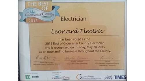 Leonard Electric | 298 Montgomery Dr, Mantua Township, NJ 08051 | Phone: (856) 468-1541