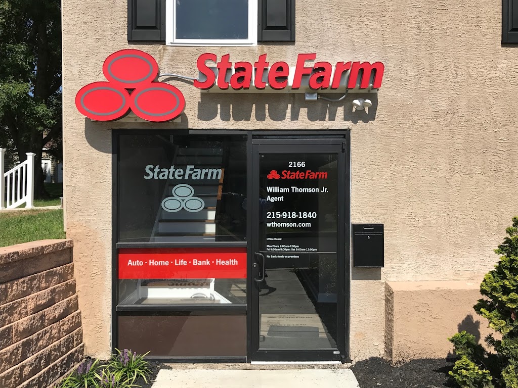 William Thomson Jr - State Farm Insurance Agent | 2166 Street Rd, Warrington, PA 18976 | Phone: (215) 918-1840