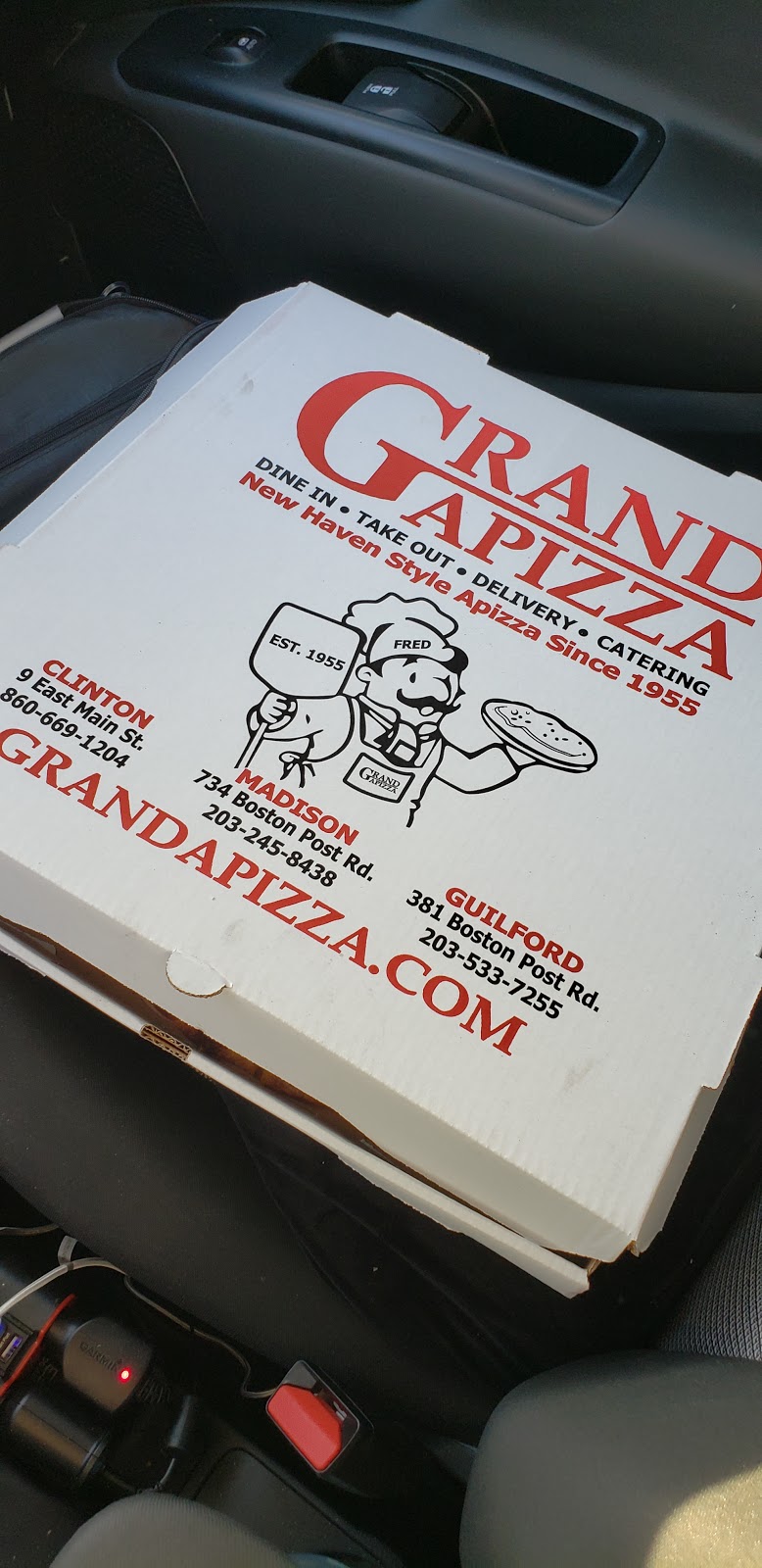 Grand Apizza of Guilford | 381 Boston Post Rd, Guilford, CT 06437 | Phone: (203) 533-7255