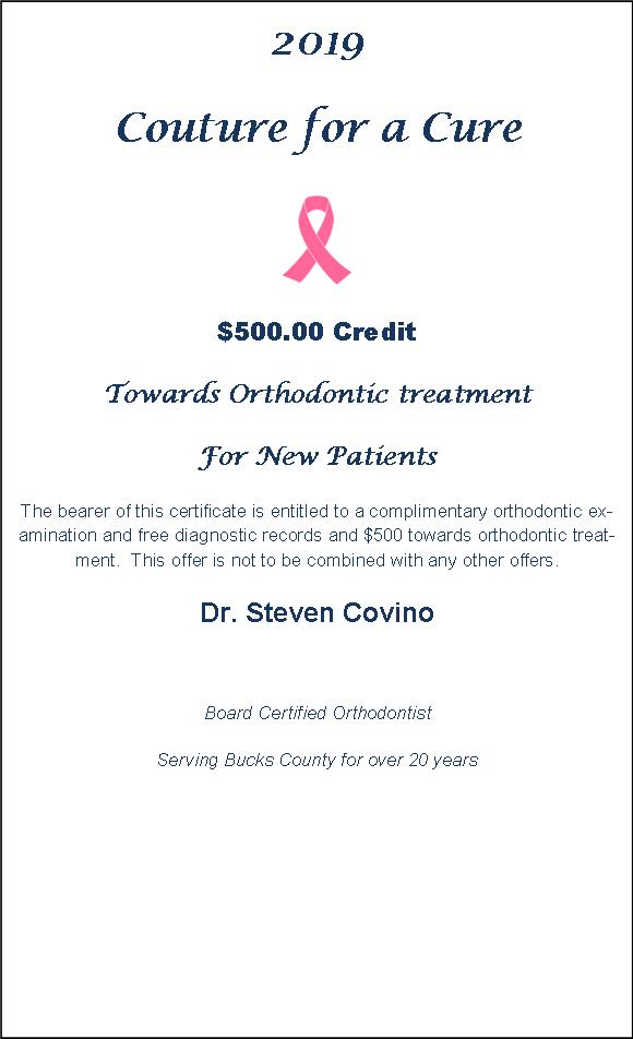 Covino Orthodontics | 5175 Cold Spring Creamery Rd, Doylestown, PA 18902 | Phone: (215) 489-8869