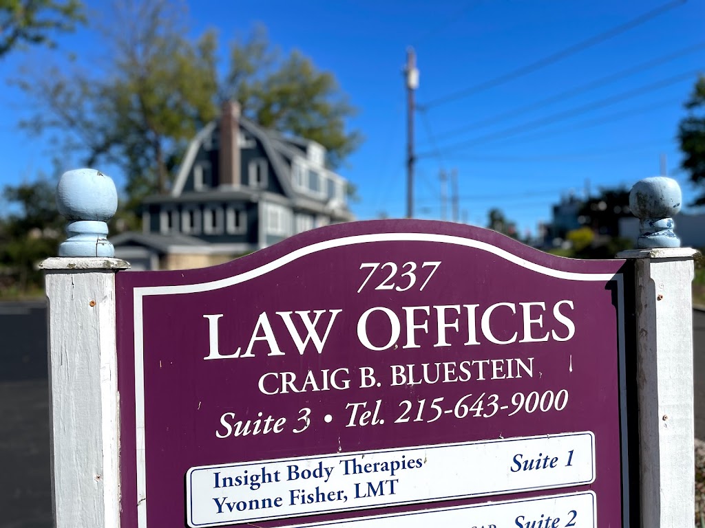 Law Offices of Craig B. Bluestein, P.C. | 7237 Hollywood Rd, Fort Washington, PA 19034 | Phone: (215) 643-9000