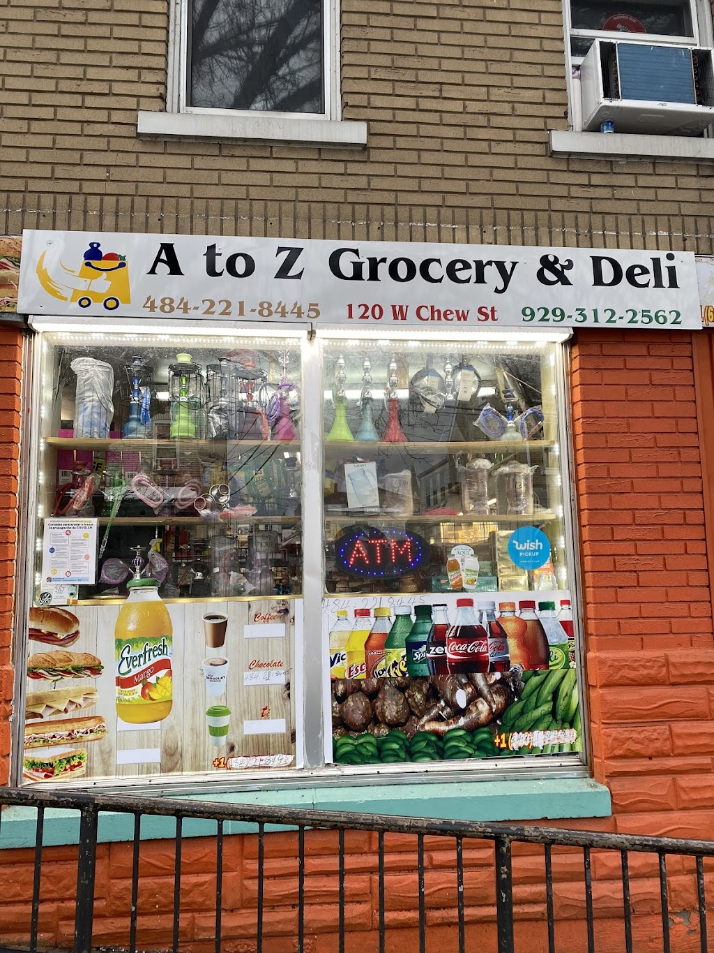 A to Z Grocery & Deli | 120 W Chew St, Allentown, PA 18102 | Phone: (484) 294-2497