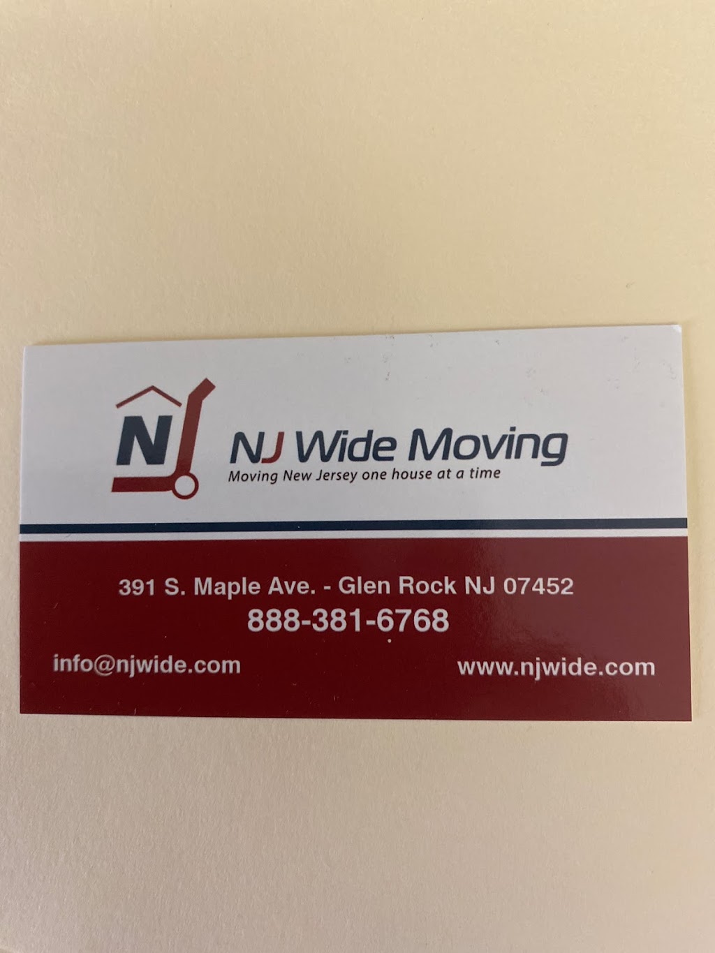 NJ Wide Moving, LLC | 391 Maple Ave, Glen Rock, NJ 07452 | Phone: (888) 381-6768