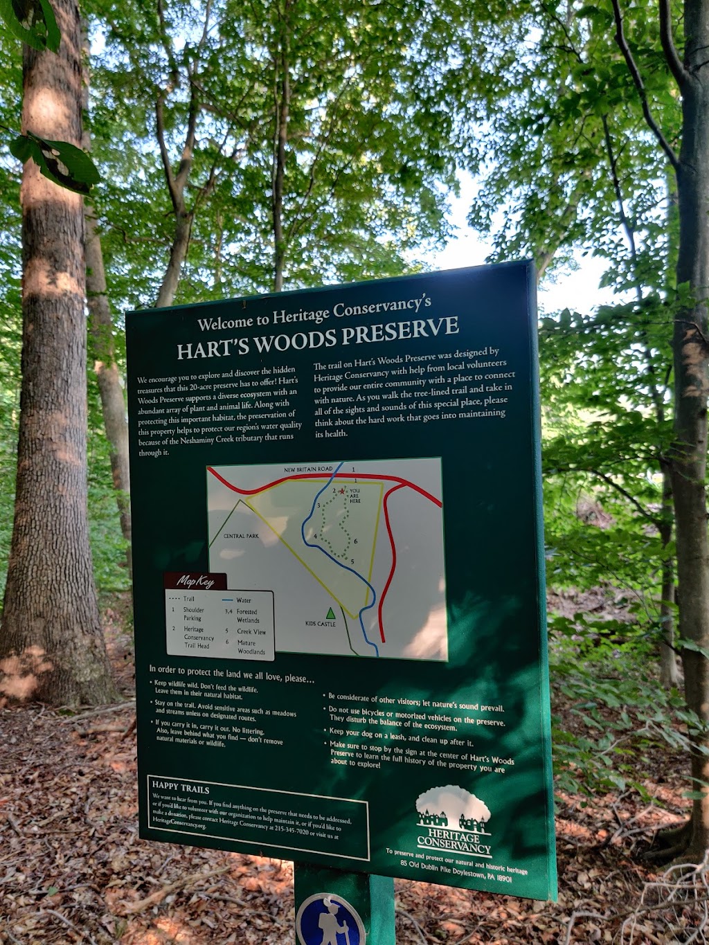 Heritage Conservancy Harts Woods Nature Trail | New Britain, PA 18901 | Phone: (215) 345-7020