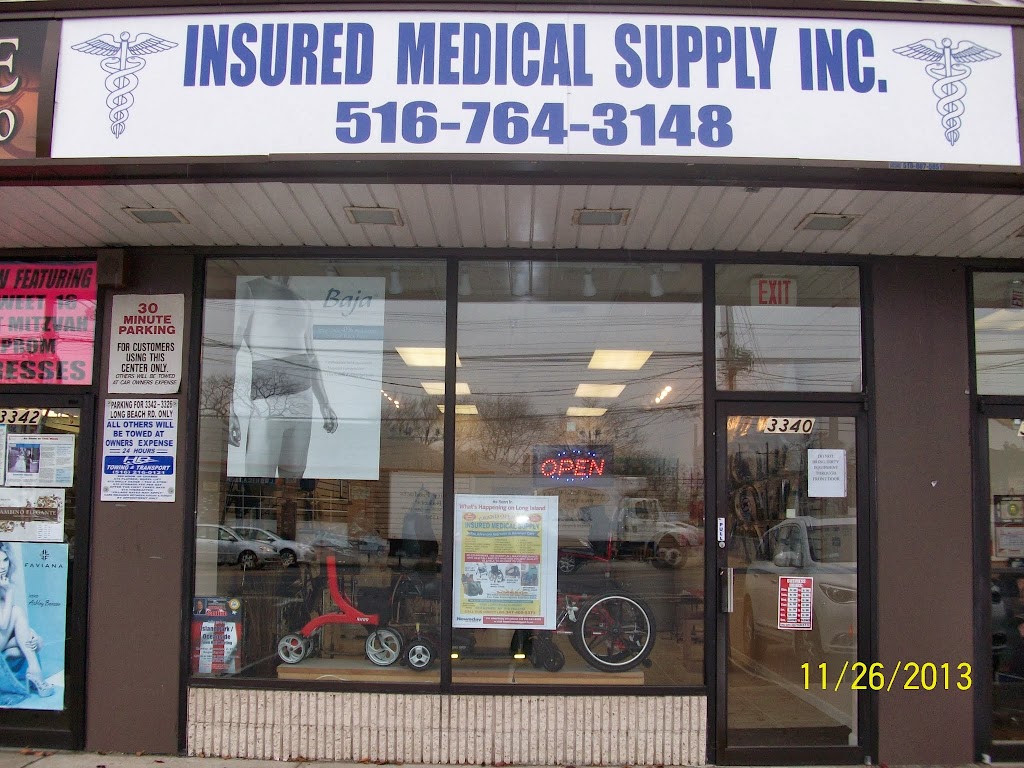Insured Medical Supply, Inc. | 3340 Long Beach Rd, Oceanside, NY 11572 | Phone: (516) 764-3148