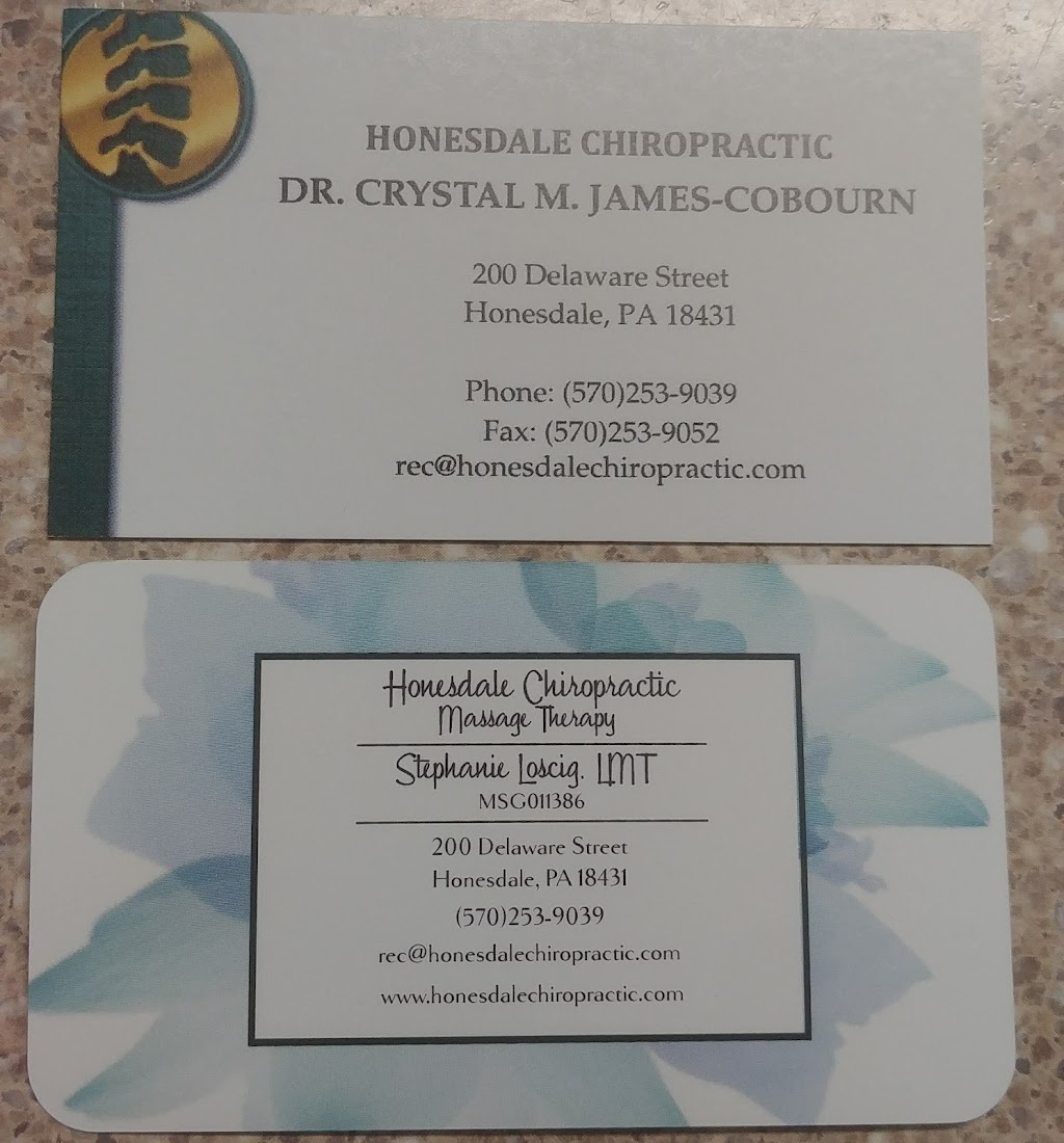 Honesdale Chiropractic | 200 Delaware St, Honesdale, PA 18431 | Phone: (570) 253-9039
