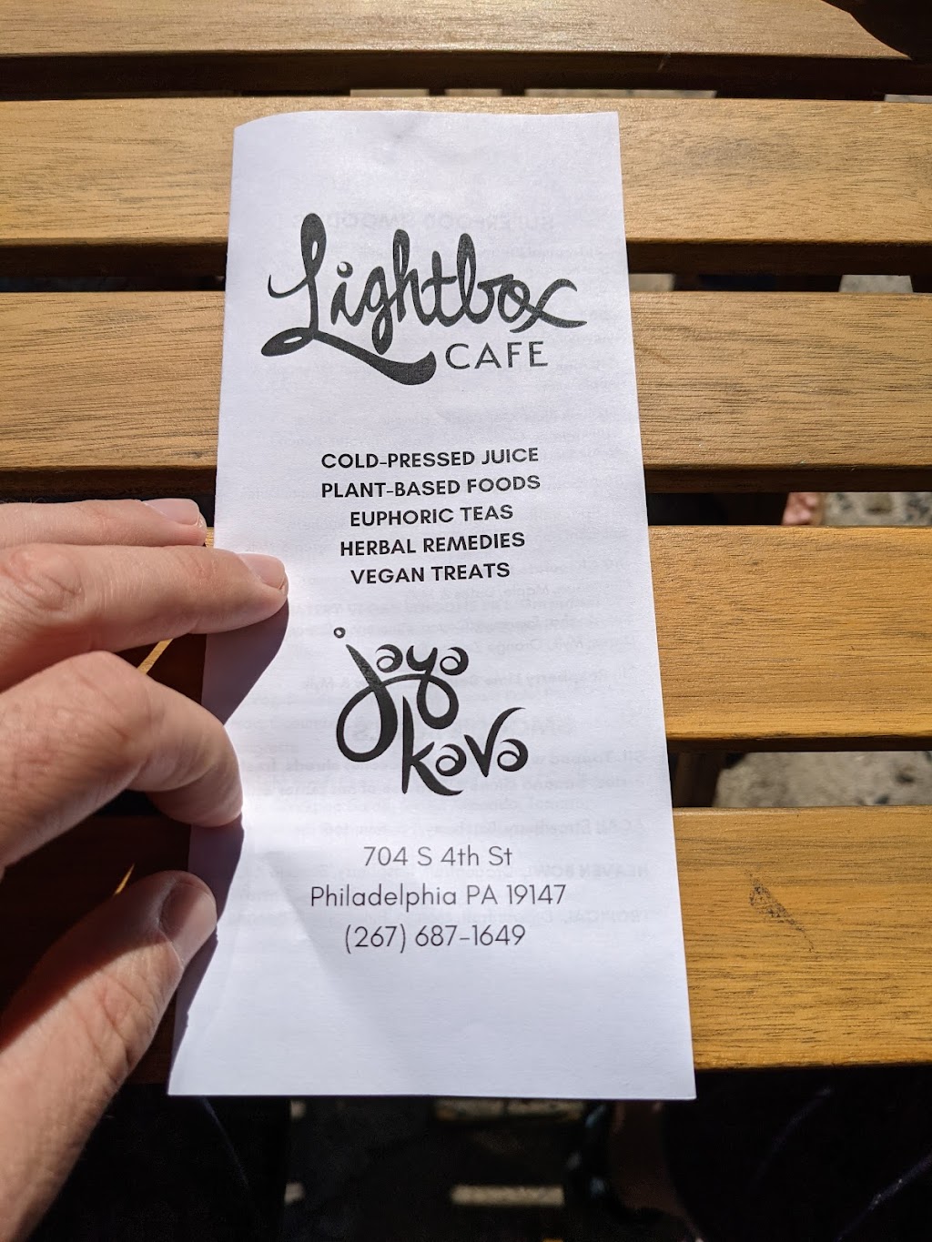 Lightbox Cafe | 704 S 4th St, Philadelphia, PA 19147 | Phone: (267) 687-1649