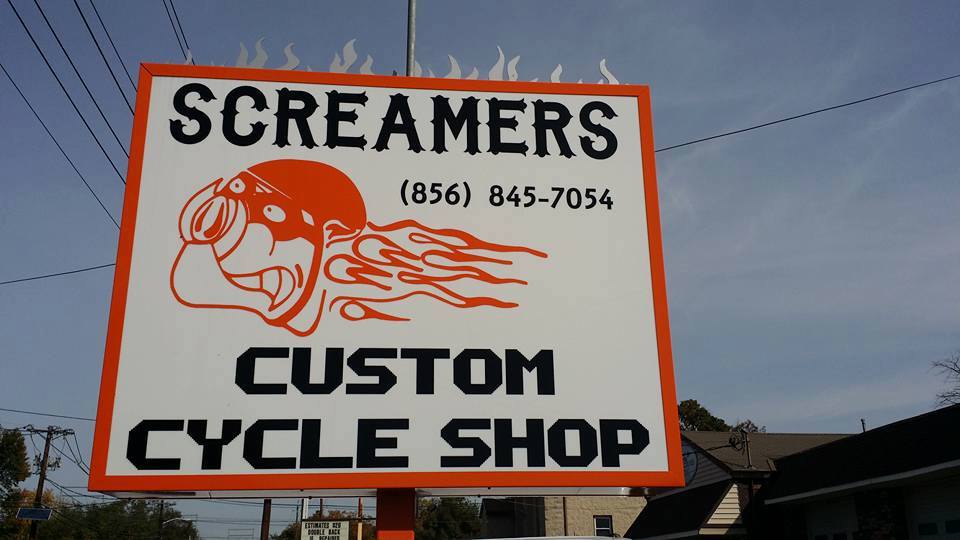 Screamers Custom Cycle Shop | 1014 N Evergreen Ave, Woodbury, NJ 08096 | Phone: (856) 845-7054