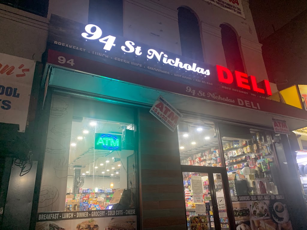 94 St. Nicholas Deli Inc | 94 St Nicholas Pl, New York, NY 10032 | Phone: (646) 998-4232