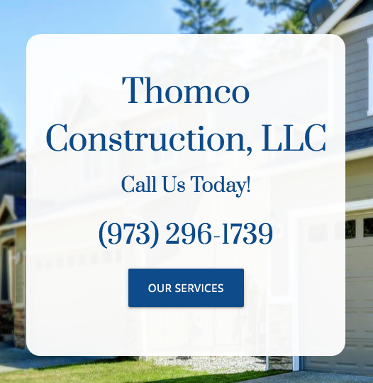 Thomco Construction, LLC | 5 Esther Dr, Highland Lakes, NJ 07422 | Phone: (973) 296-1739