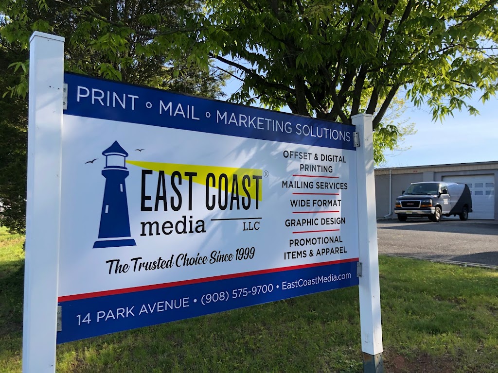 East Coast Media | 14 Park Ave, Hillsborough Township, NJ 08844 | Phone: (908) 575-9700