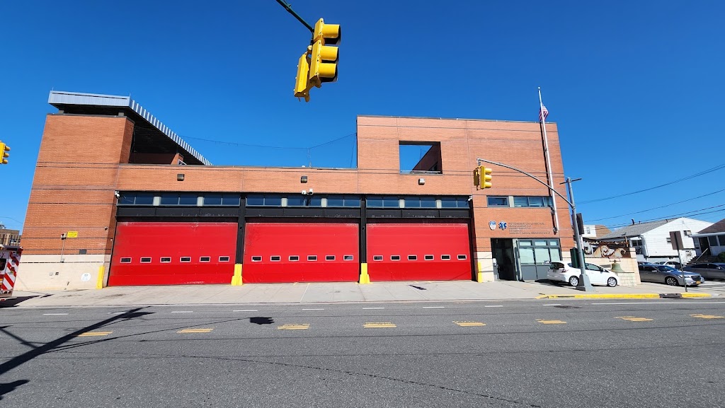 Engine 265 , Ladder 121 & Battalion 47 FDNY EMS Station 47 | 303 Beach 49th St, Queens, NY 11691 | Phone: (718) 476-6265