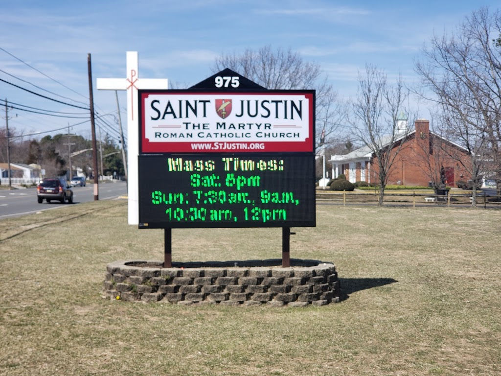 Saint Justin the Martyr Roman Catholic Church | 975 Fischer Blvd, Toms River, NJ 08753 | Phone: (732) 270-3980