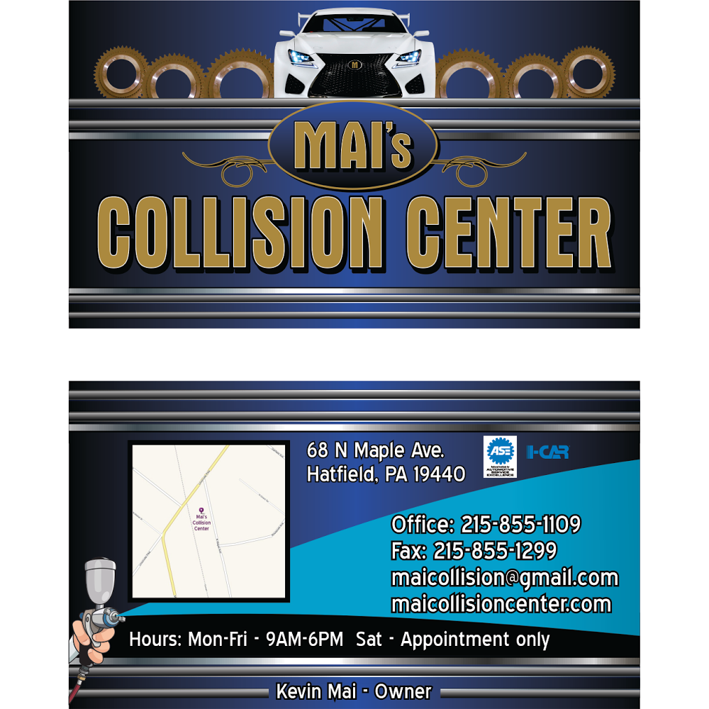 Mais Collision Center, LLC | 68 Maple Ave, Hatfield, PA 19440 | Phone: (215) 855-1109