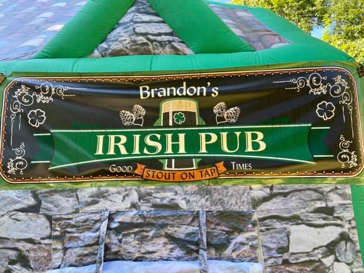 Inflatable Irish Pub | 230 Commissioners Rd, Mullica Hill, NJ 08062 | Phone: (856) 472-8035