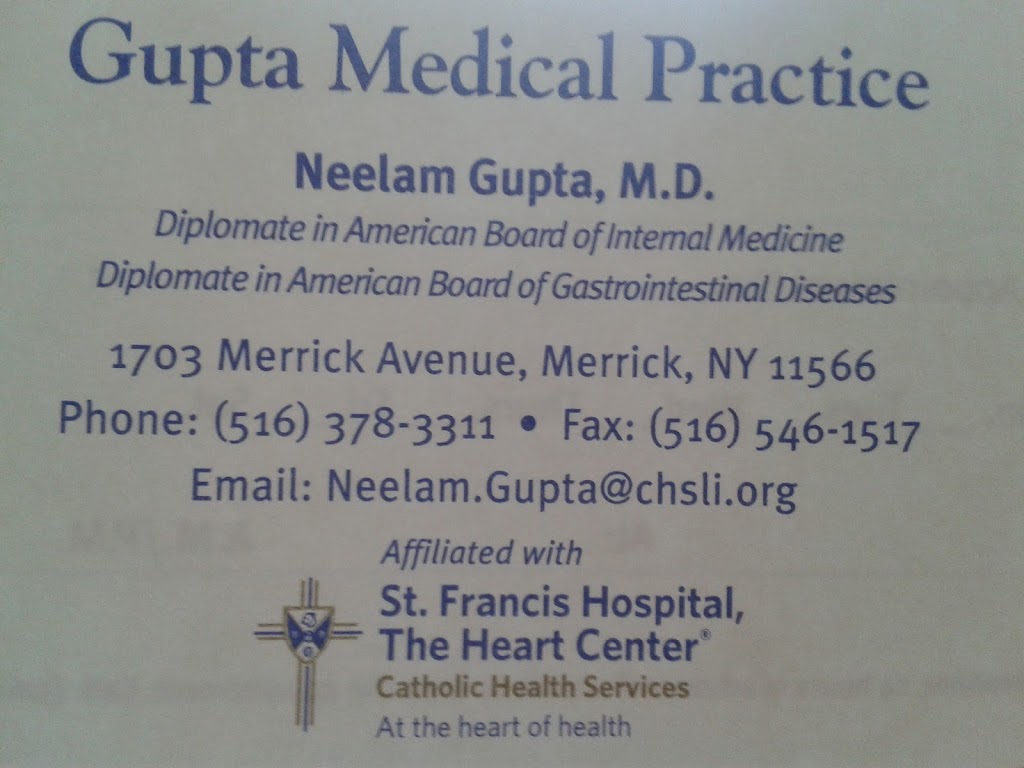 Gupta Neelam MD | 1703 Merrick Ave, Merrick, NY 11566 | Phone: (516) 378-3311