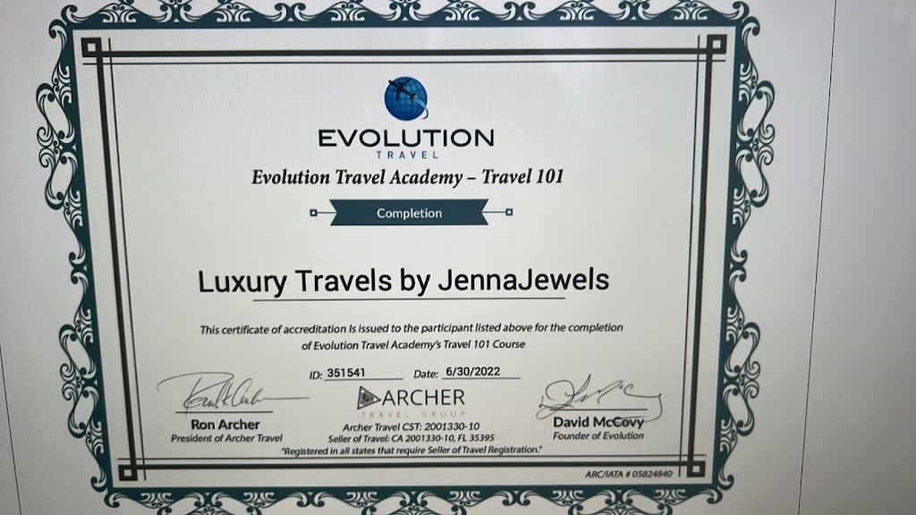 Luxury Travels by JennaJewels | Remote only, Hamden, CT 06514 | Phone: (860) 578-4088