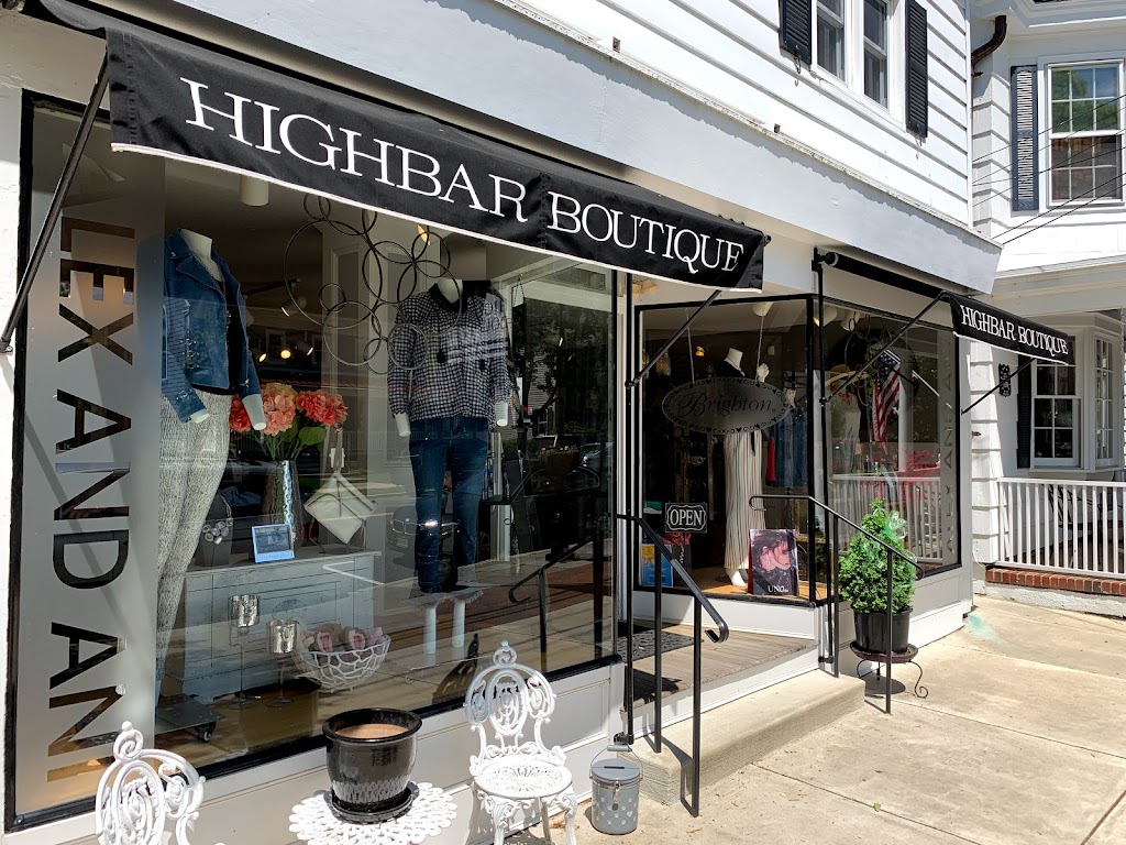Highbar Boutique | 33 N Main St, Cranbury, NJ 08512 | Phone: (908) 337-3737