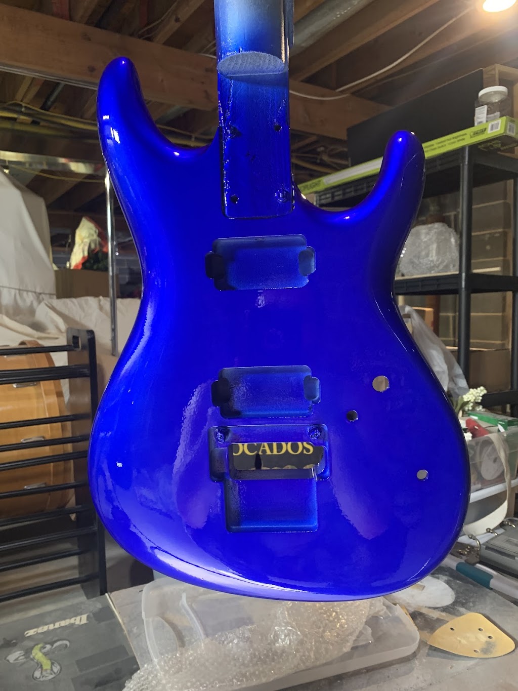 NJ Finishworks, guitar finishes and re-finishing | 400 McDevitt Dr, Gibbstown, NJ 08027 | Phone: (302) 722-5519