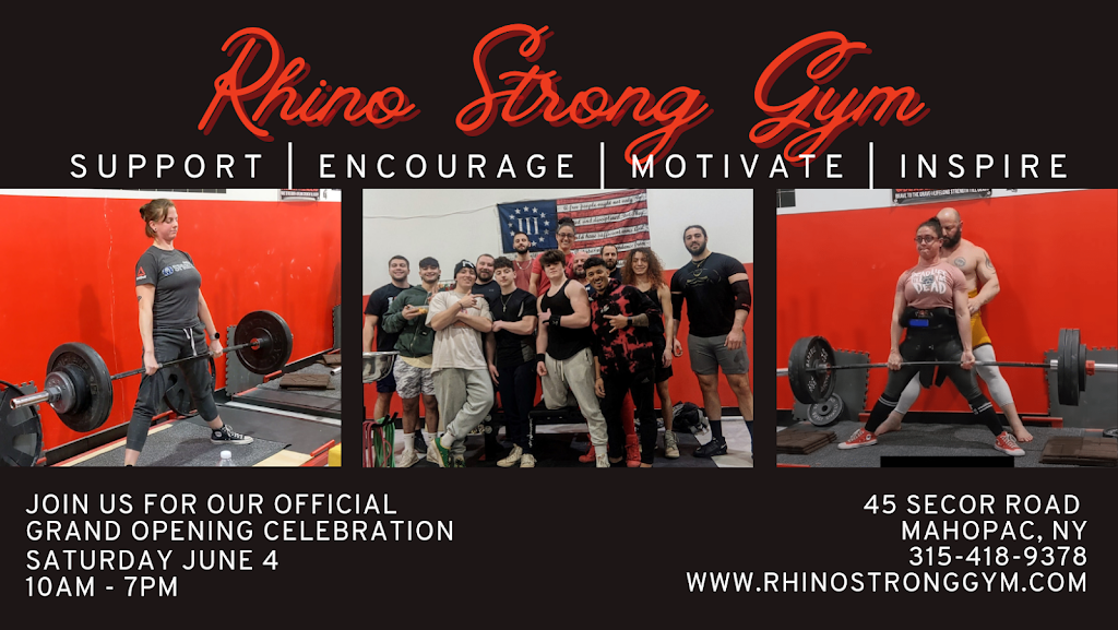 Rhino Strong Gym | 45 Secor Rd, Mahopac, NY 10541 | Phone: (315) 418-9378