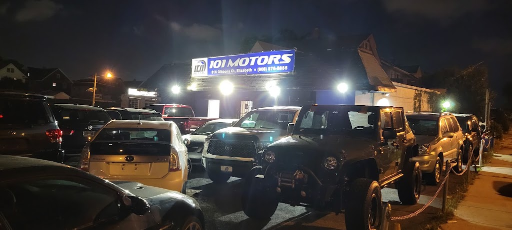 101 Motors LLC | 816 Gibbons Ct, Elizabeth, NJ 07202 | Phone: (201) 426-0822