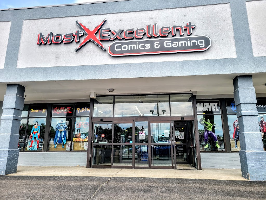 Most Excellent Comics & Gaming | 483 Enfield St, Enfield, CT 06082 | Phone: (860) 741-0113