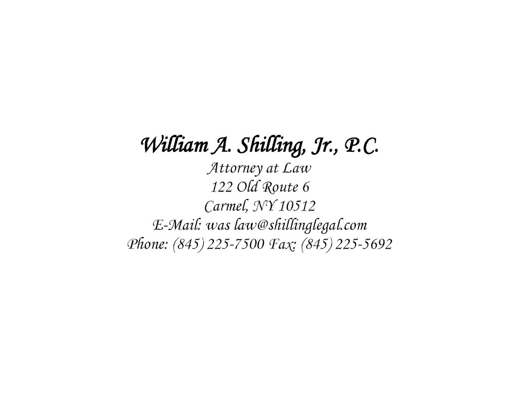 Law Office of Shilling & Smith, P.C. | 1961 US-6, Carmel Hamlet, NY 10512 | Phone: (845) 225-7500