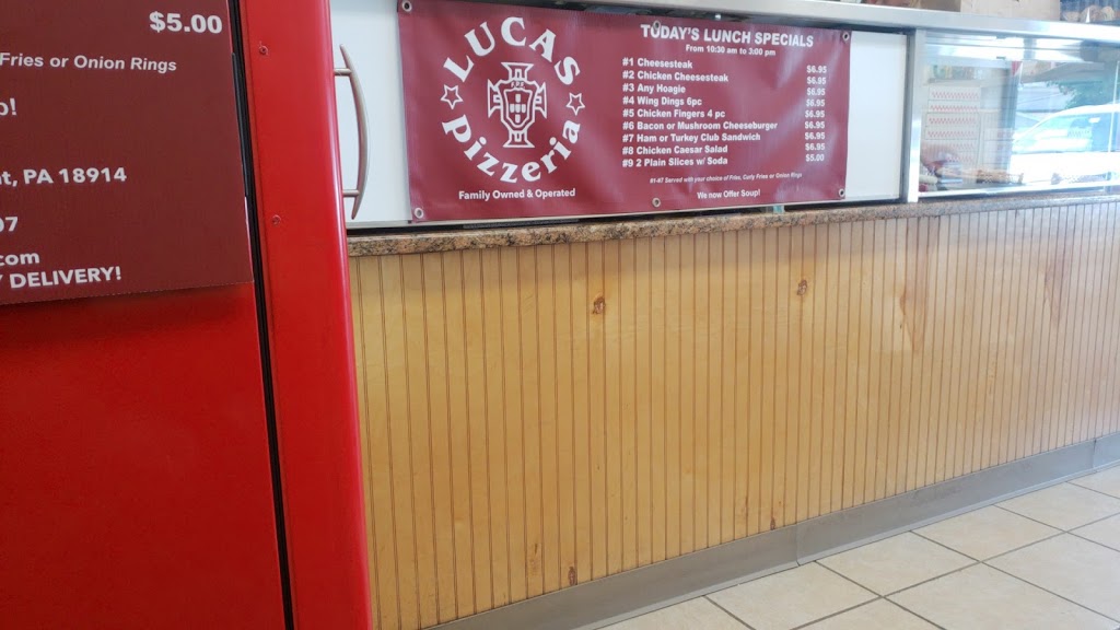 Lucas Pizza | 3324 Limekiln Pike, Chalfont, PA 18914 | Phone: (215) 997-8500