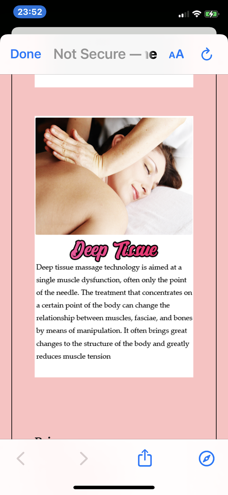 Deep Tissue Massage | 703 Winsted Rd, Torrington, CT 06790 | Phone: (860) 482-6688