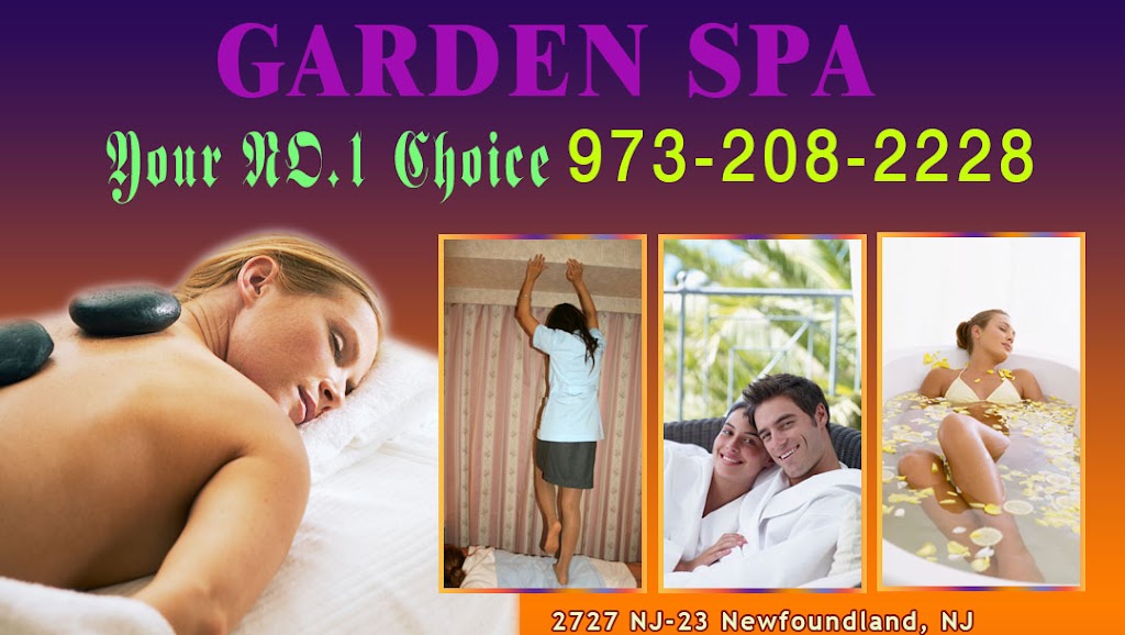Garden Spa | 2727 NJ-23, Newfoundland, NJ 07435 | Phone: (973) 208-2228