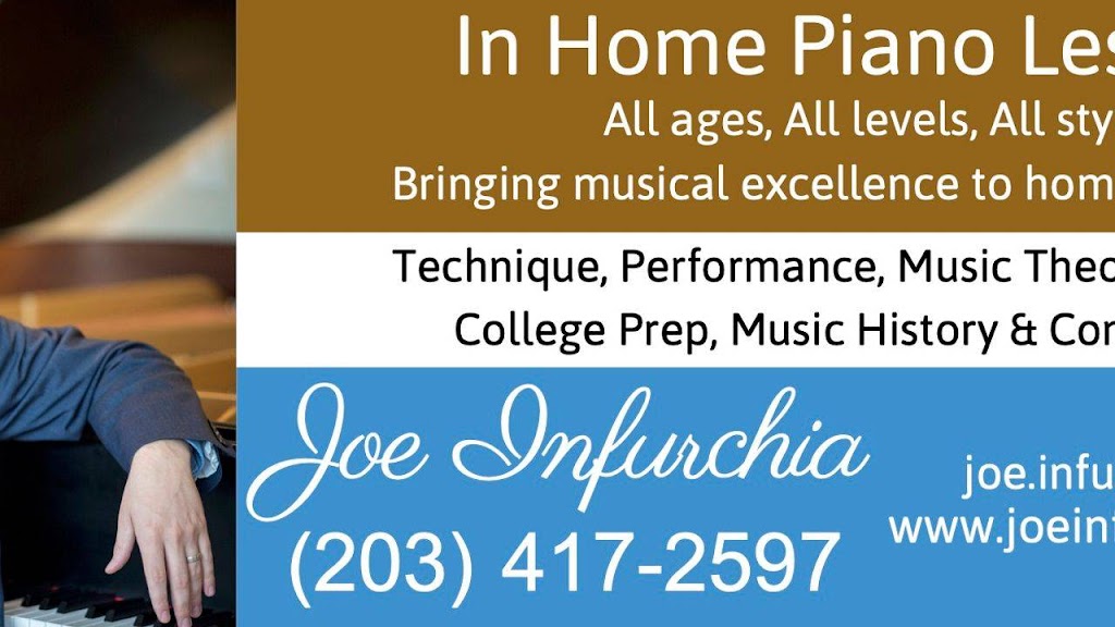 In Home Piano Lessons with Joe Infurchia | 6 Godman Rd, Madison, CT 06443 | Phone: (203) 417-2597