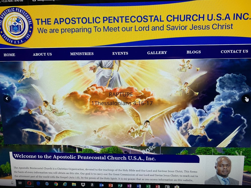 The Apostolic Pentecostal Church U.S.A., Inc. | 1150 Newton St suite b, North Brunswick Township, NJ 08902 | Phone: (732) 317-8933
