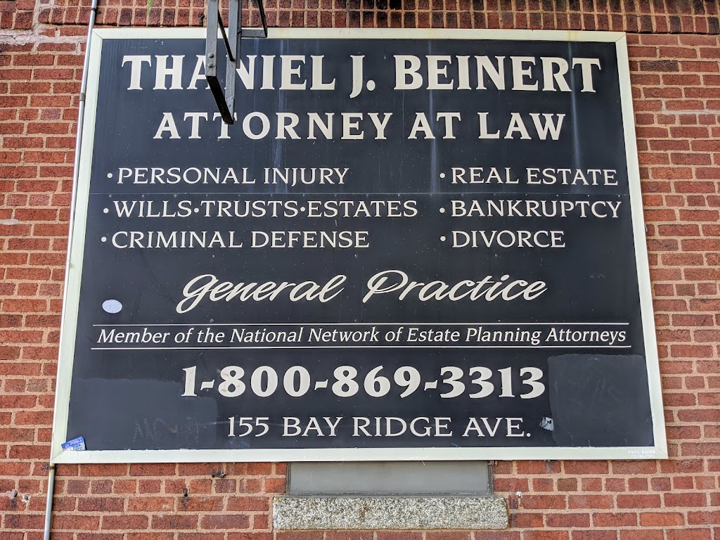 Beinert Thaniel J | 155 Bay Ridge Ave, Brooklyn, NY 11220 | Phone: (718) 921-6601