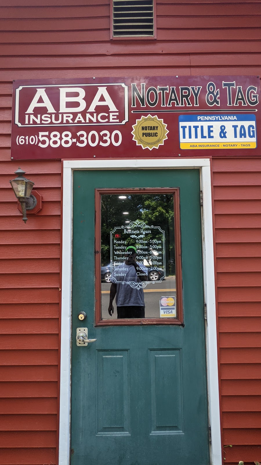 ABA Insurance Notary & Tag | 418 Roseto Ave, Roseto, PA 18013 | Phone: (610) 588-3030