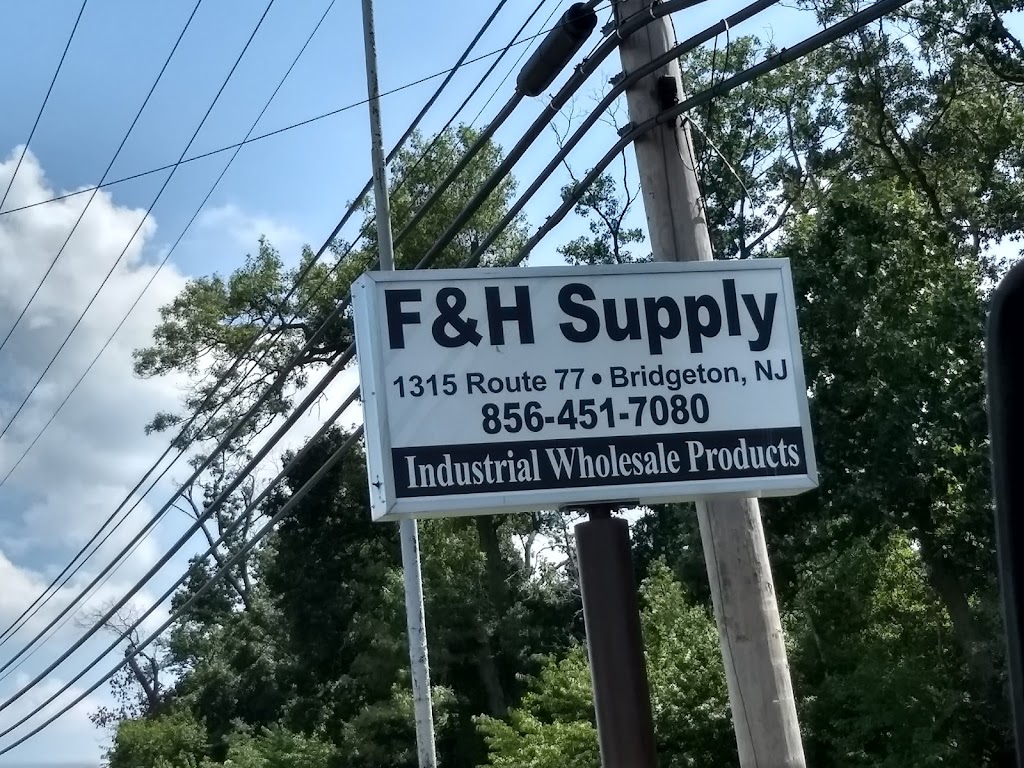 F&H Supply Inc | 1315 NJ-77, Bridgeton, NJ 08302 | Phone: (856) 451-7080