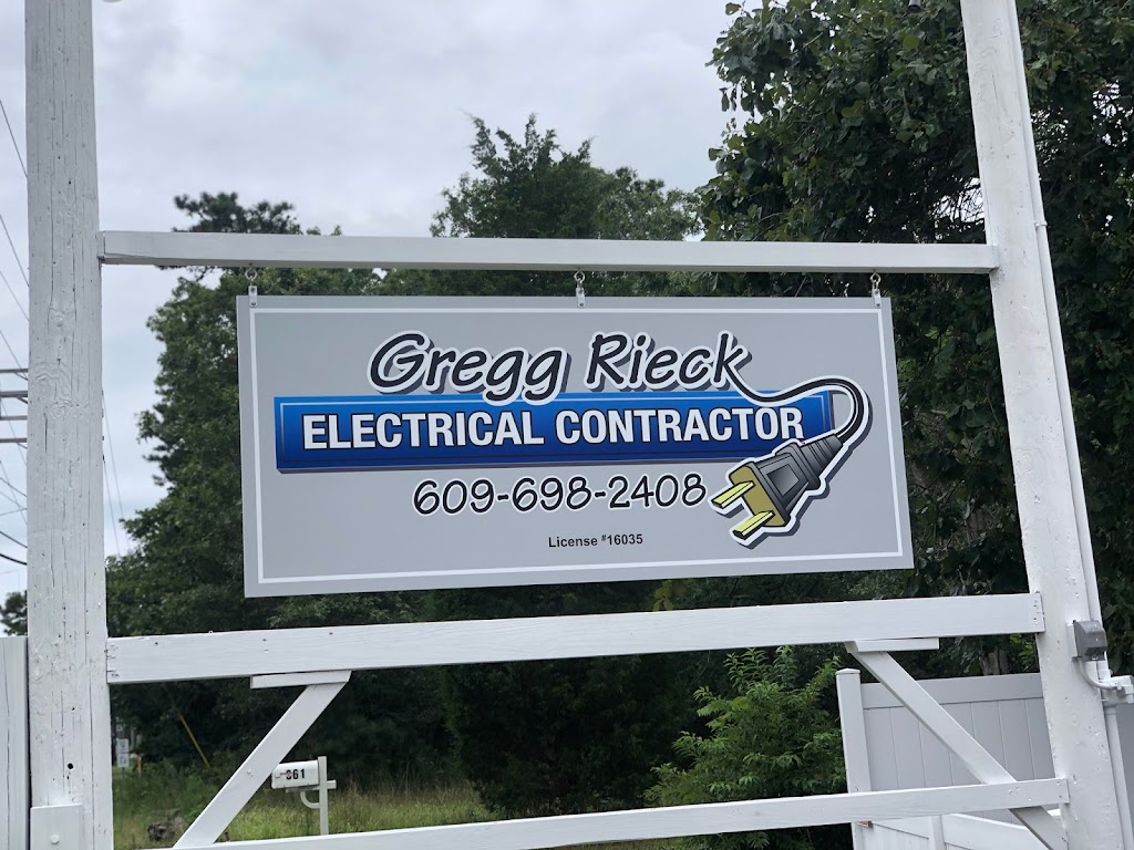 Gregg Rieck Electrical Contractor | 359 US-9, Waretown, NJ 08758 | Phone: (609) 698-2408