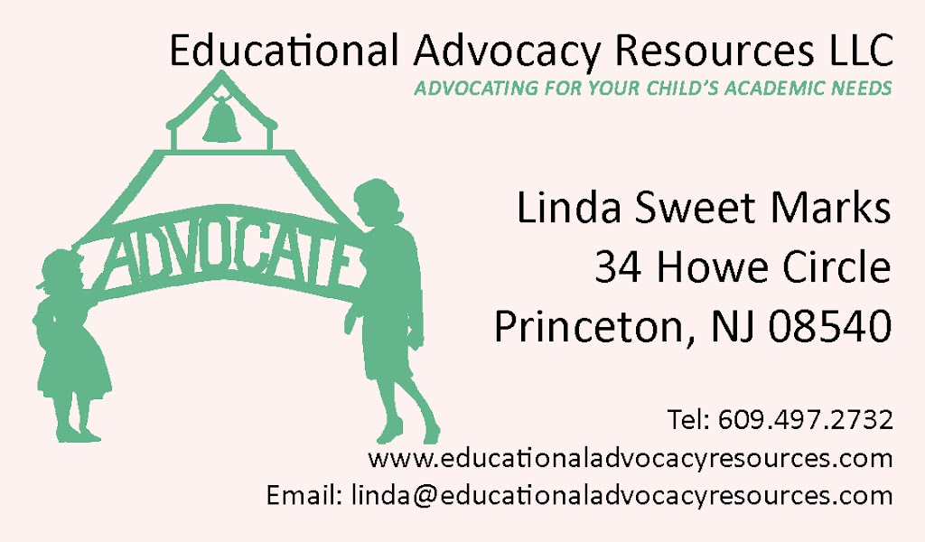 Educational Advocacy Resources LLC: Linda Sweet Marks | 34 Howe Cir, Princeton, NJ 08540 | Phone: (609) 497-2732