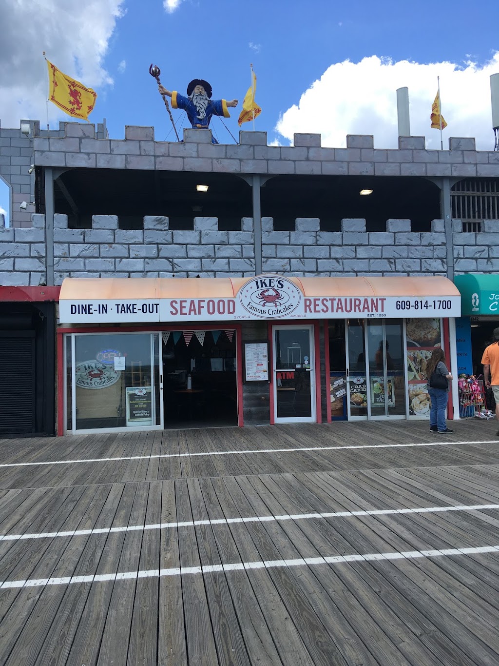 Ikes Famous Crabcakes | 1344 Boardwalk, Ocean City, NJ 08226 | Phone: (609) 814-1700
