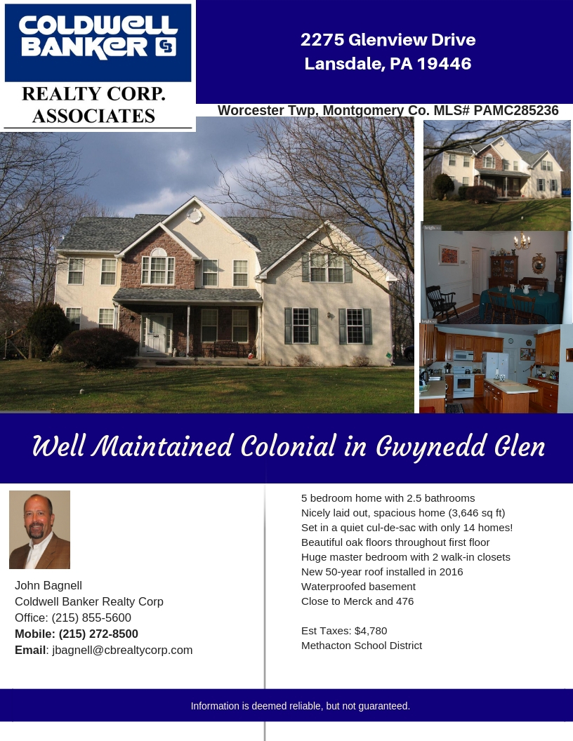 Coldwell Banker Hearthside - Lansdale | 600 E Main St, Lansdale, PA 19446 | Phone: (215) 855-5600