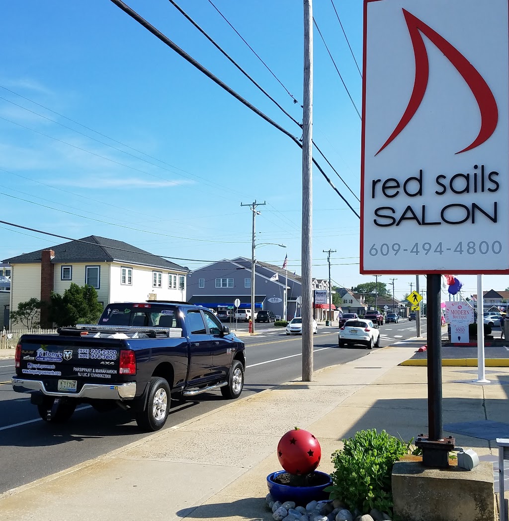 Red Sails Salon | 1709 Long Beach Blvd, Surf City, NJ 08008 | Phone: (609) 494-4800